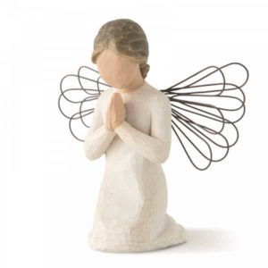 Angel of prayer /Willow Engel Figur betend