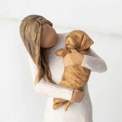 Adorable you Willow Figur golden Dog