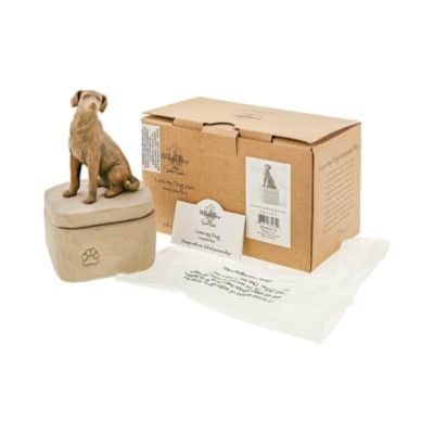 love my dog golden Box willowtree Verpackung